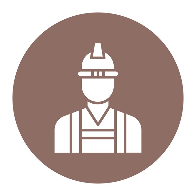 El icono del vector del constructor masculino se puede usar para el conjunto de iconos de mejoras para el hogar