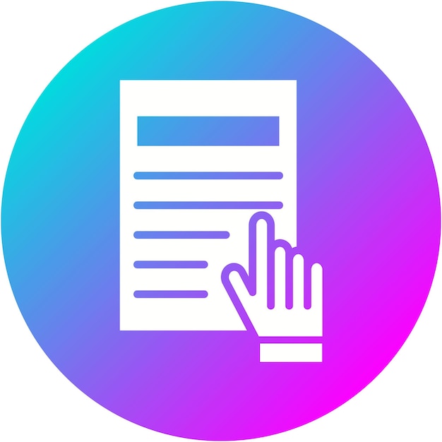 El icono del vector de contexto se puede usar para el conjunto de iconos de periodismo