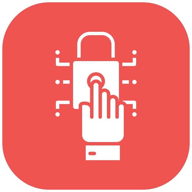 El icono del vector de control de acceso puede utilizarse para el conjunto de iconos de gestión de riesgos