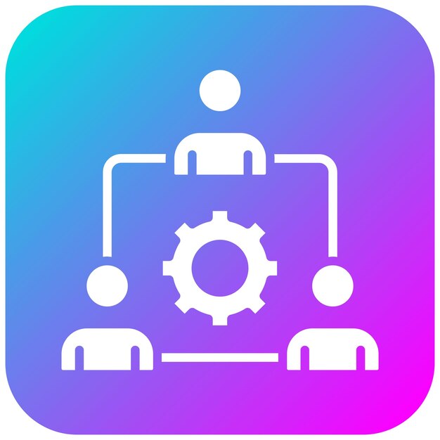 El icono del vector de coordinación se puede utilizar para el conjunto de iconos de Business Analytics