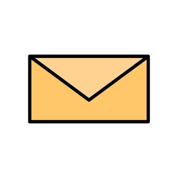 Icono de vector de correo electrónico