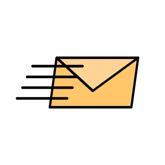 Icono de vector de correo electrónico