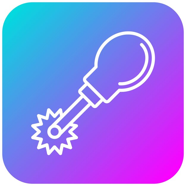 El icono del vector de costura puede usarse para el conjunto de iconos de Shoemaker