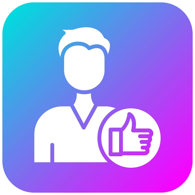 El icono del vector de credibilidad se puede usar para el conjunto de iconos de periodismo