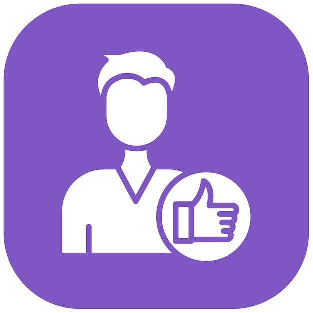 El icono del vector de credibilidad se puede usar para el conjunto de iconos de periodismo