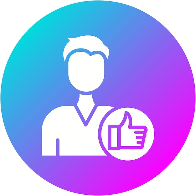 El icono del vector de credibilidad se puede usar para el conjunto de iconos de periodismo
