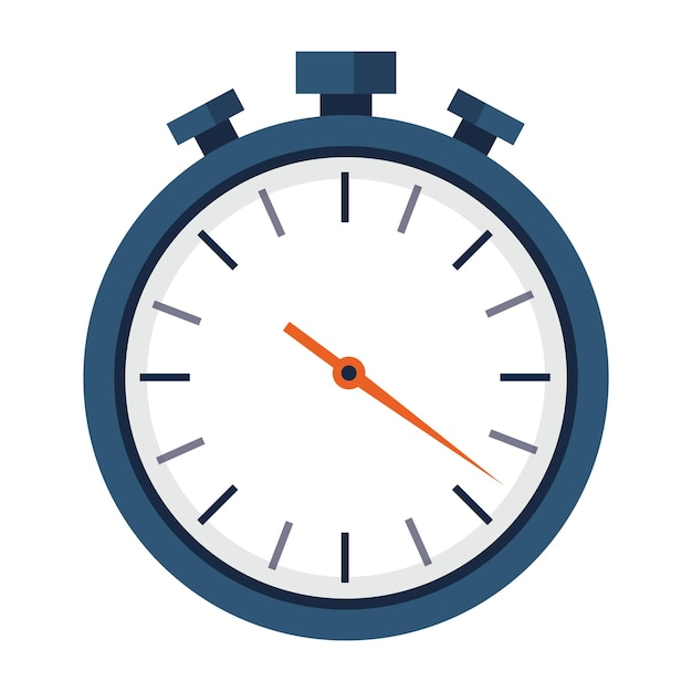 Icono de vector de cronómetro