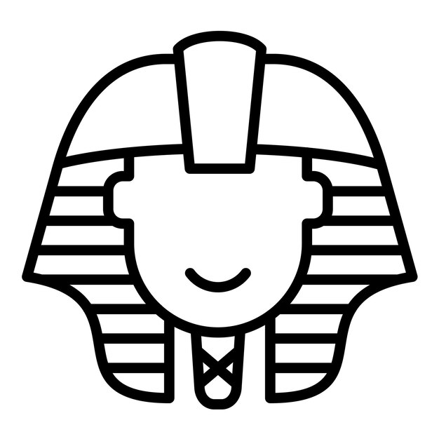 El icono del vector Crook y Fail se puede usar para el conjunto de iconos de Egipto