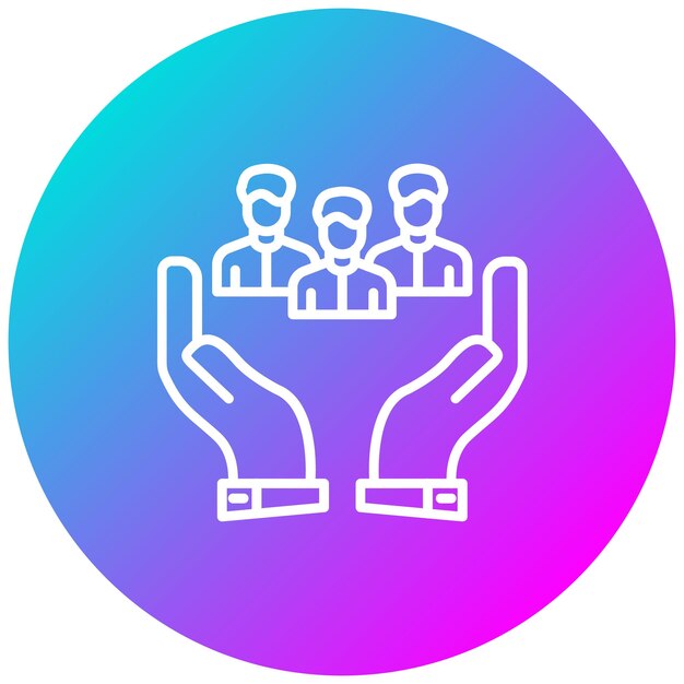El icono del vector de la cultura del lugar de trabajo se puede utilizar para el conjunto de iconos de rendimiento empresarial