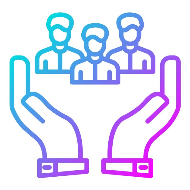 El icono del vector de la cultura del lugar de trabajo se puede utilizar para el conjunto de iconos de rendimiento empresarial