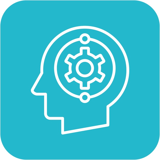 El icono del vector de cumplimiento personal se puede utilizar para el conjunto de iconos de crecimiento personal