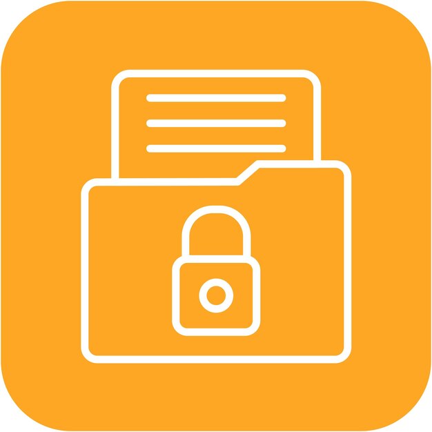 El icono del vector de datos cifrado se puede utilizar para el conjunto de iconos de cumplimiento y regulación