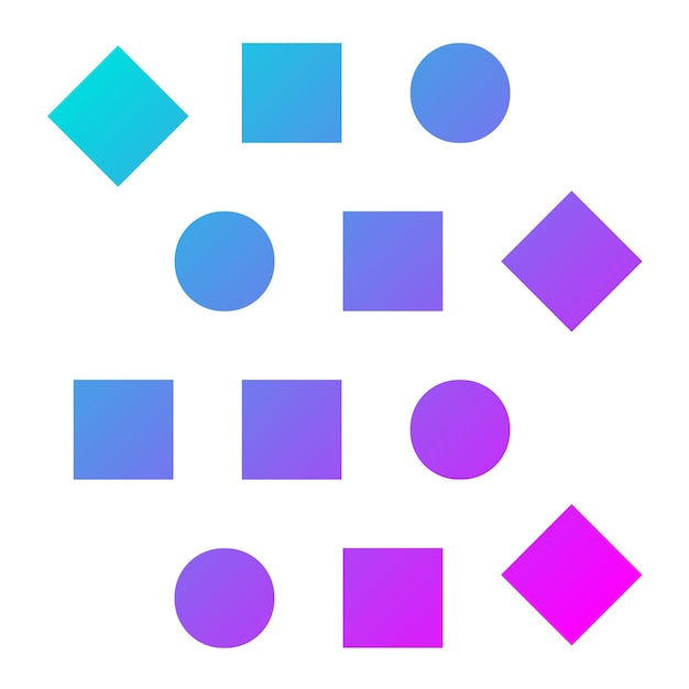 El icono del vector de datos no estructurado se puede utilizar para el conjunto de iconos de análisis de datos