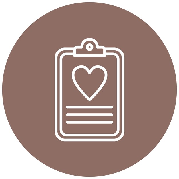El icono del vector de datos relativos a la salud puede utilizarse para el conjunto de iconos de cumplimiento y regulación