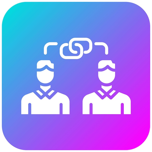 El icono del vector de dependencia se puede utilizar para el conjunto de iconos de liderazgo