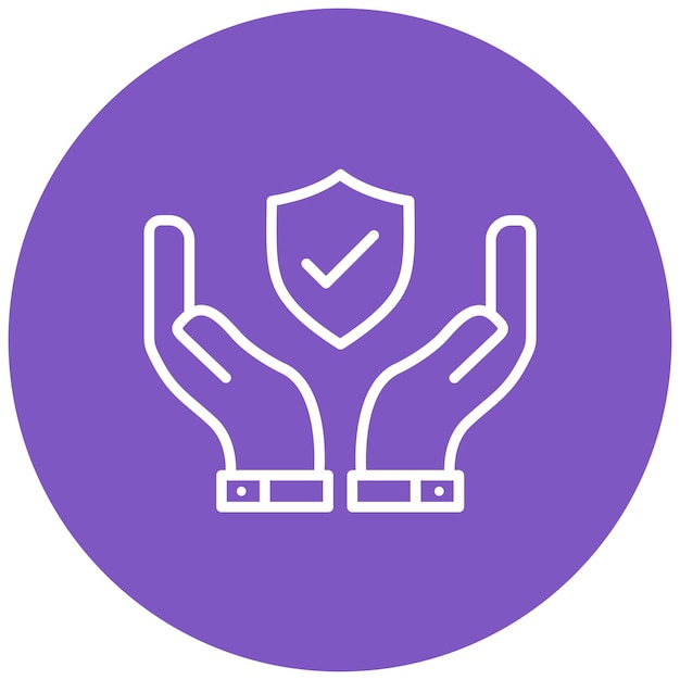 El icono del vector de dependencia se puede utilizar para el conjunto de iconos de valores básicos