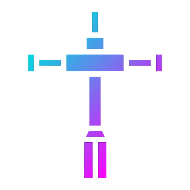 El icono del vector de detención se puede usar para el conjunto de iconos de prisión