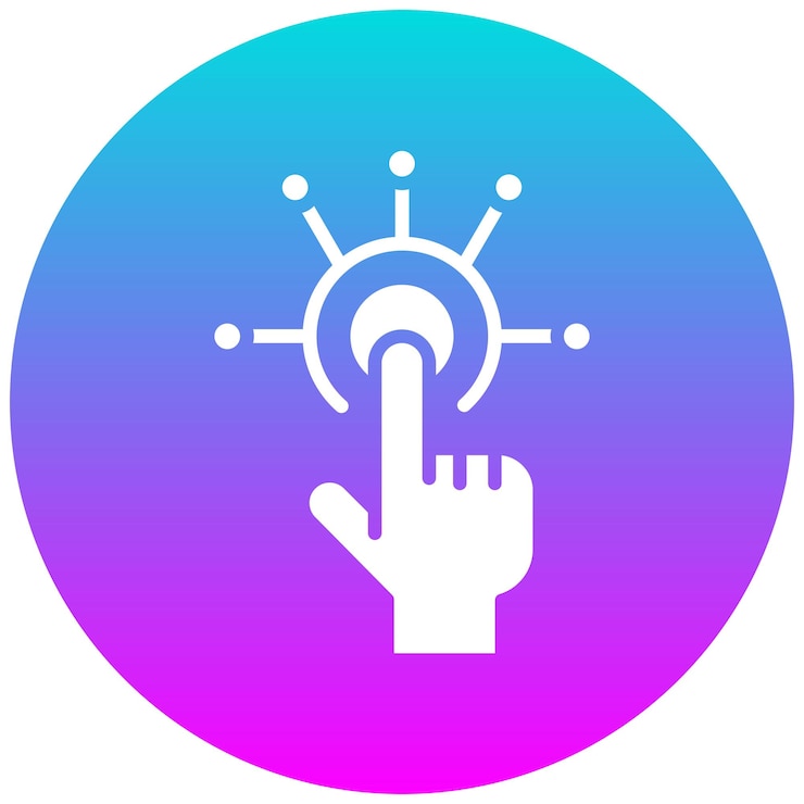 Vector el icono del vector de digitalización se puede utilizar para el conjunto de iconos de business analytics