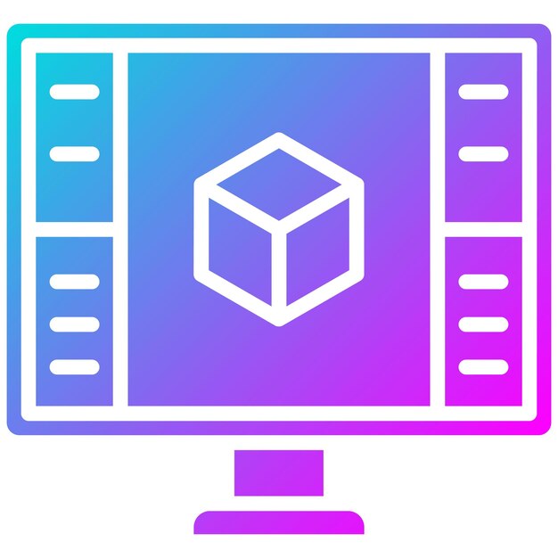 El icono del vector de diseño del producto se puede utilizar para el conjunto de iconos de Art and Craft Supplies