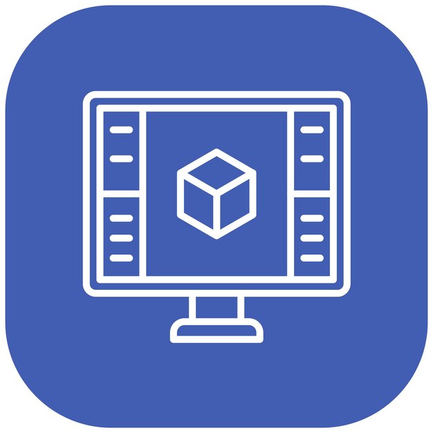 El icono del vector de diseño del producto se puede utilizar para el conjunto de iconos de Art and Craft Supplies