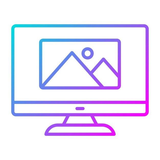 El icono del vector de diseño se puede utilizar para el conjunto de iconos de aprendizaje