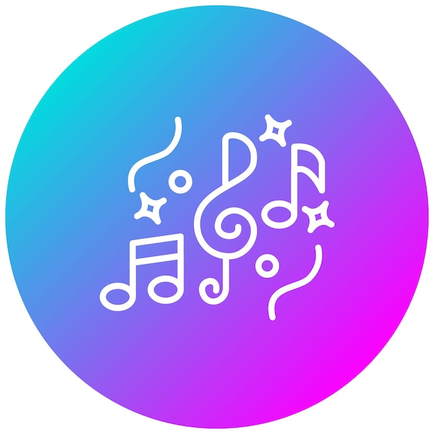 El icono del vector de diseño se puede utilizar para el conjunto de iconos de instrumentos