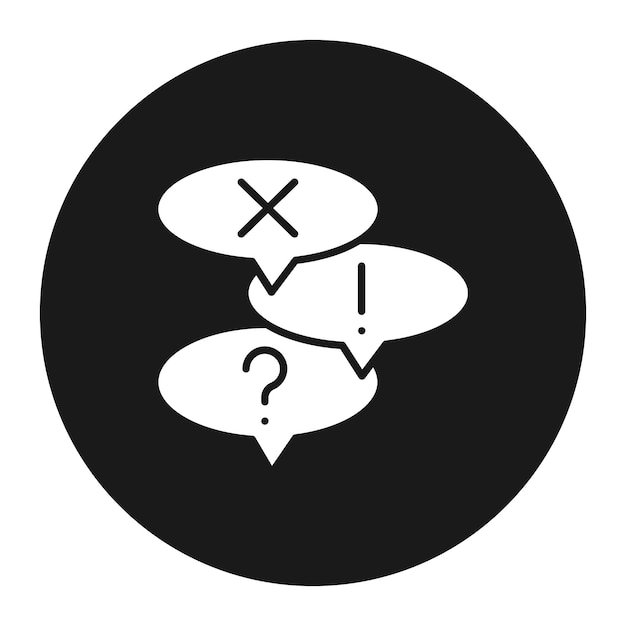 El icono del vector de disputa se puede usar para el conjunto de iconos de habilidades de vida