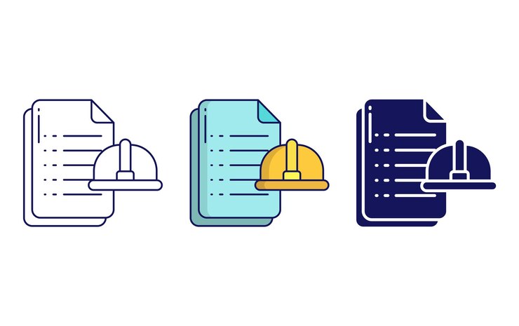 Vector icono de vector de documento
