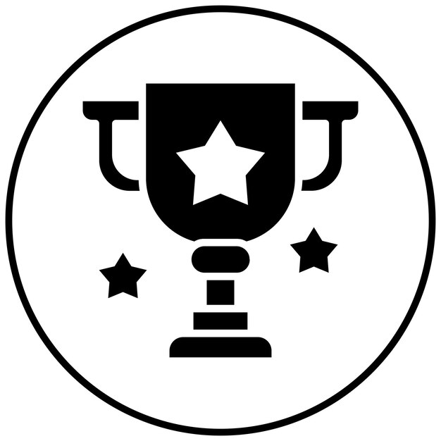 El icono del vector de dominio se puede usar para el conjunto de iconos de liderazgo