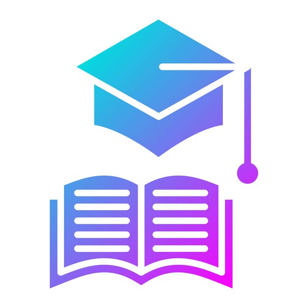 El icono del vector de educación se puede utilizar para el conjunto de iconos de formación empresarial