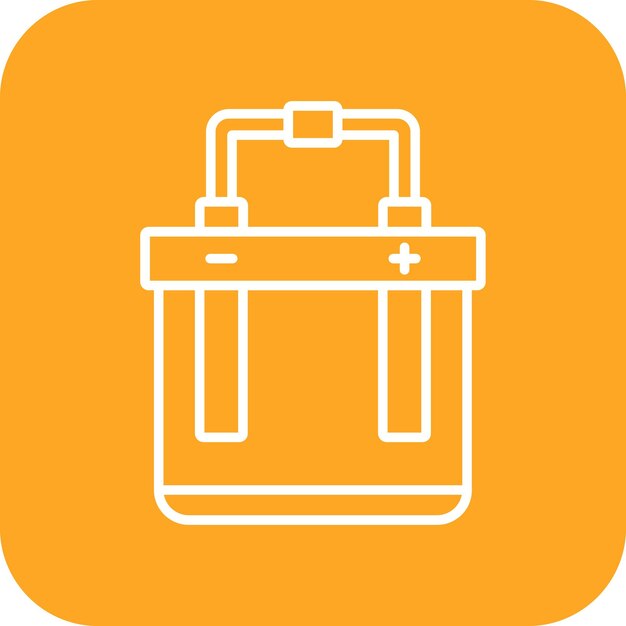El icono del vector de electrólisis se puede utilizar para el conjunto de iconos de procesos industriales
