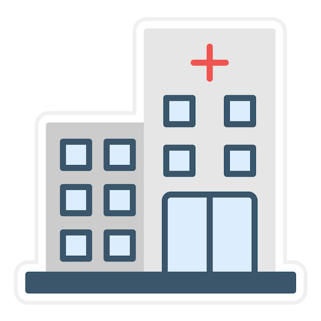 El icono del vector de emergencia se puede utilizar para el conjunto de iconos de medicina