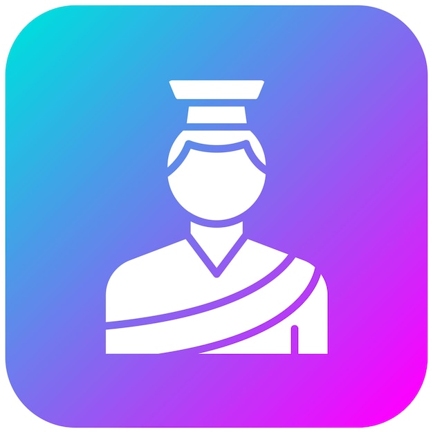 El icono del vector Emperador se puede usar para el iconset de Dubai