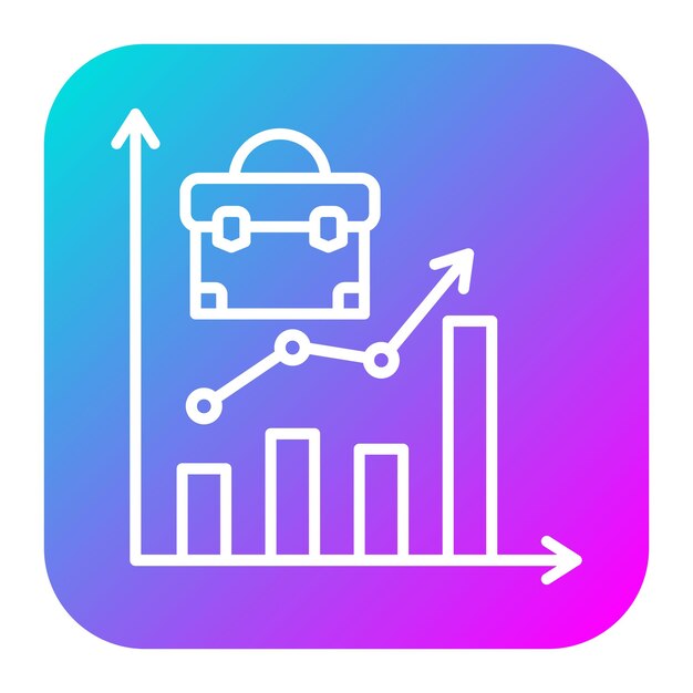 El icono del vector de empleo puede utilizarse para el conjunto de iconos de búsqueda de empleo