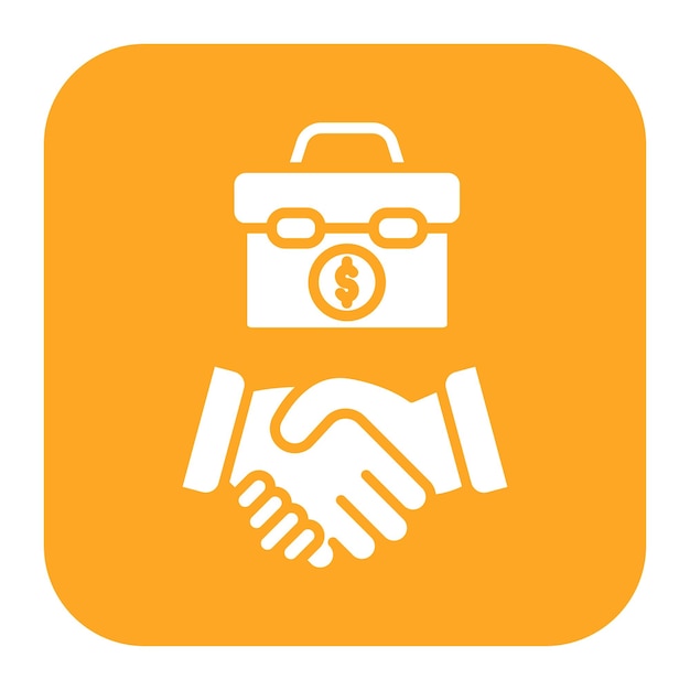 El icono del vector empresarial se puede utilizar para el conjunto de iconos de formación empresarial