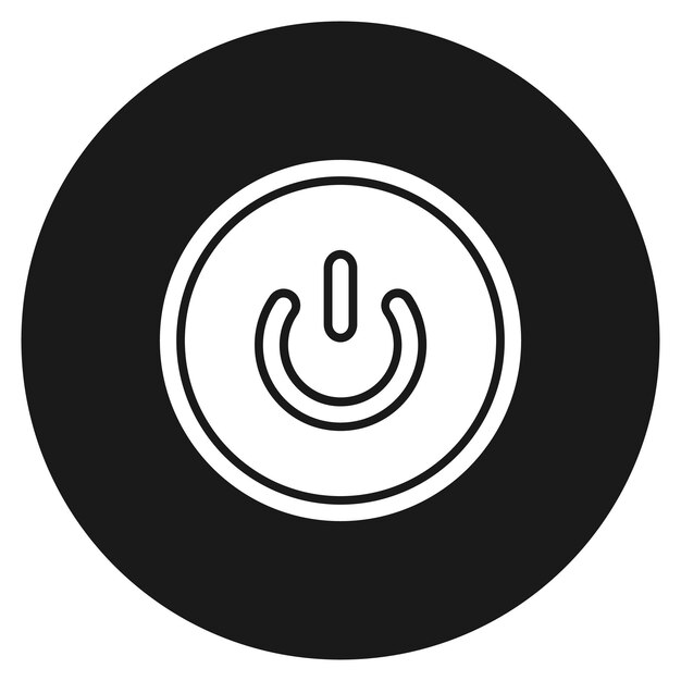 El icono del vector de energía se puede utilizar para el conjunto de iconos de energía renovable