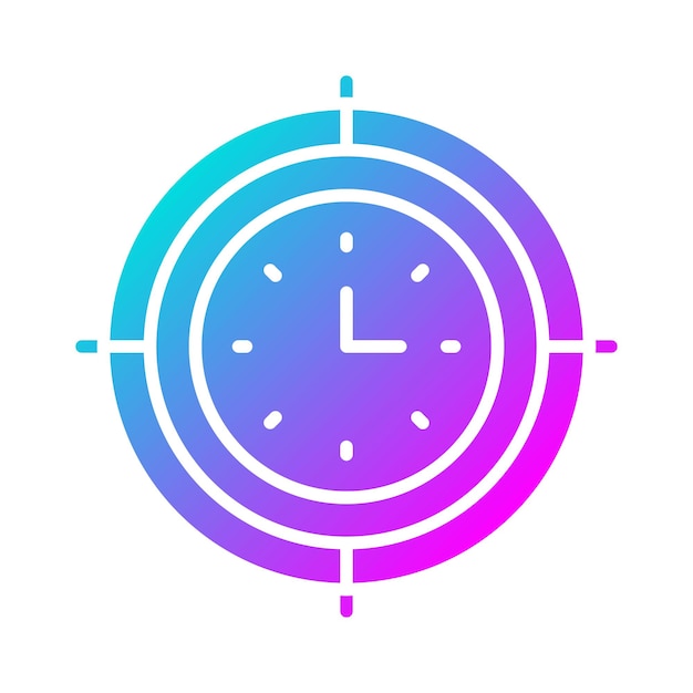 El icono del vector de enfoque se puede utilizar para el conjunto de iconos de habilidades para la vida