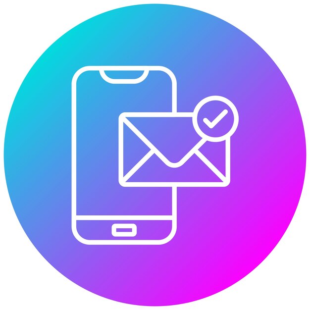 El icono del vector enviado se puede utilizar para el conjunto de iconos de comunicaciones