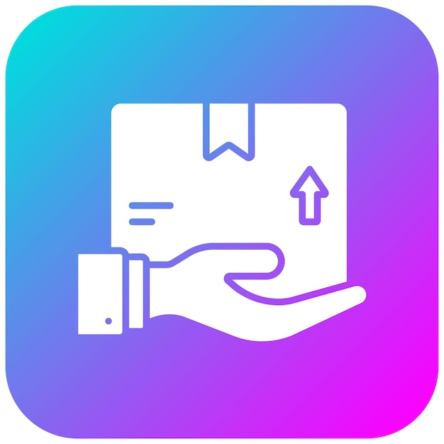 El icono del vector de envío se puede utilizar para el conjunto de iconos de entrega y logística