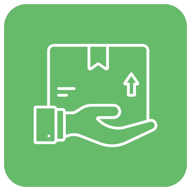 El icono del vector de envío se puede utilizar para el conjunto de iconos de entrega y logística