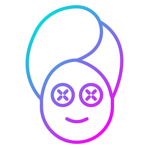 El icono del vector de envoltura de Spa se puede usar para el conjunto de iconos de Spa