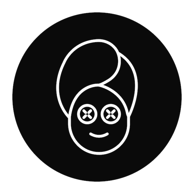 El icono del vector de envoltura de Spa se puede usar para el conjunto de iconos de Spa