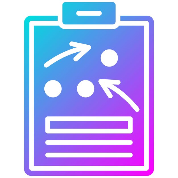 El icono del vector de escenario de prueba se puede utilizar para el conjunto de iconos de garantía de calidad