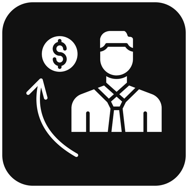 El icono del vector del esquema de injerto se puede utilizar para el conjunto de iconos de corrupción