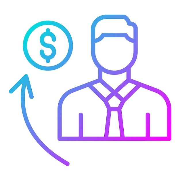 El icono del vector del esquema de injerto se puede utilizar para el conjunto de iconos de corrupción