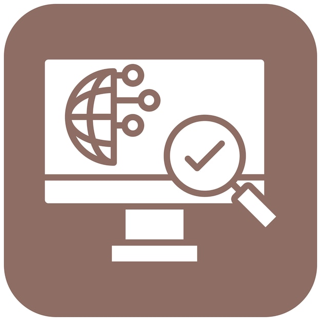 El icono del vector de estandarización de red se puede utilizar para el conjunto de iconos de red