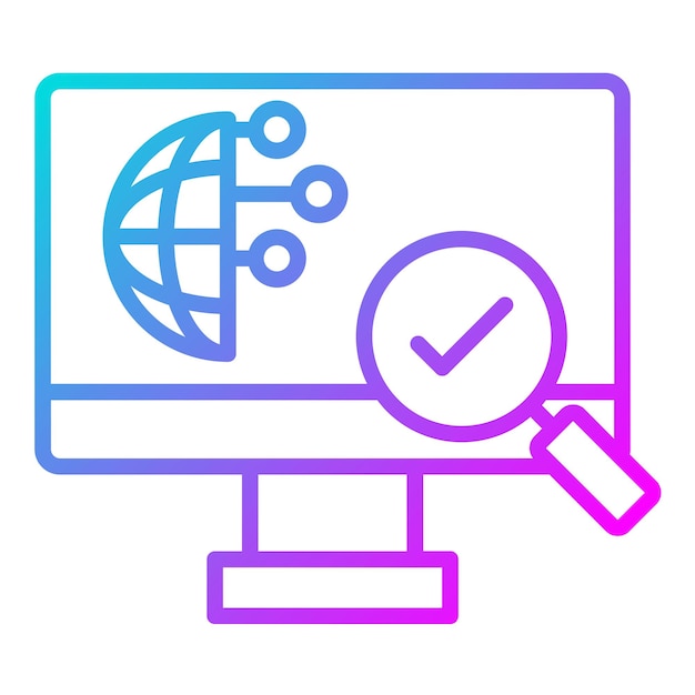 El icono del vector de estandarización de red se puede utilizar para el conjunto de iconos de red