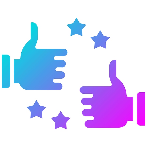 El icono del vector de estímulo se puede usar para el conjunto de iconos de liderazgo