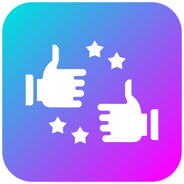 El icono del vector de estímulo se puede usar para el conjunto de iconos de liderazgo