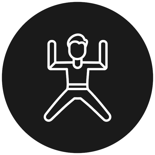 El icono del vector de estiramiento se puede usar para el conjunto de iconos de limpieza